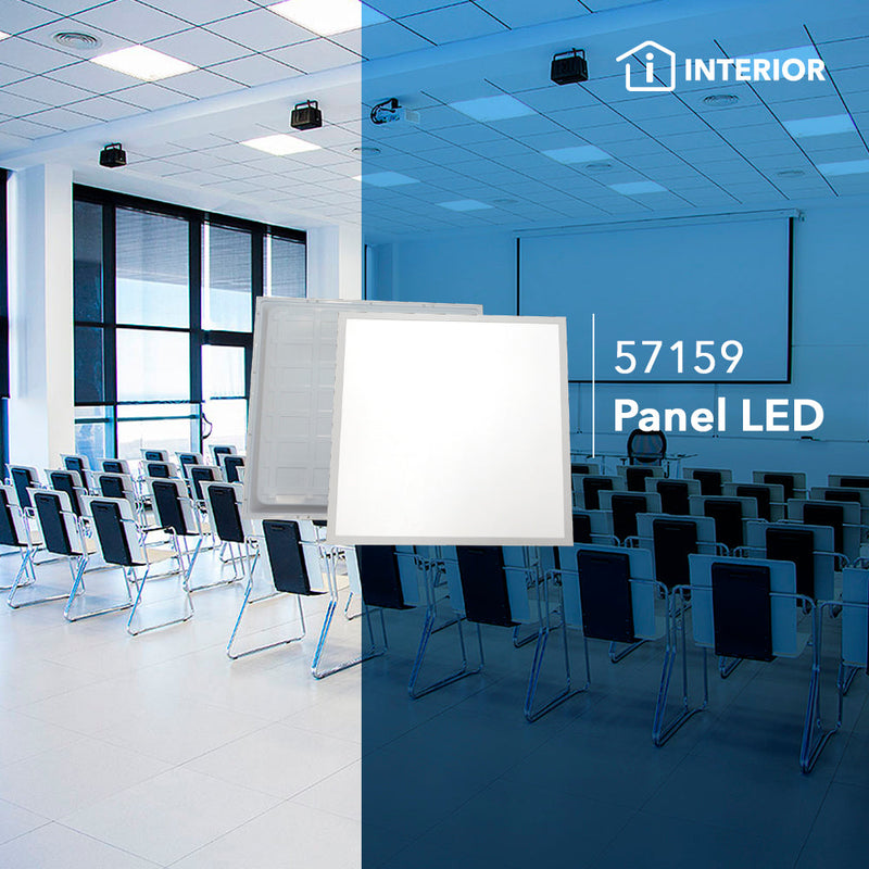 Panel back light de LED 40W 60cm x 60cm luz blanca 6 500K