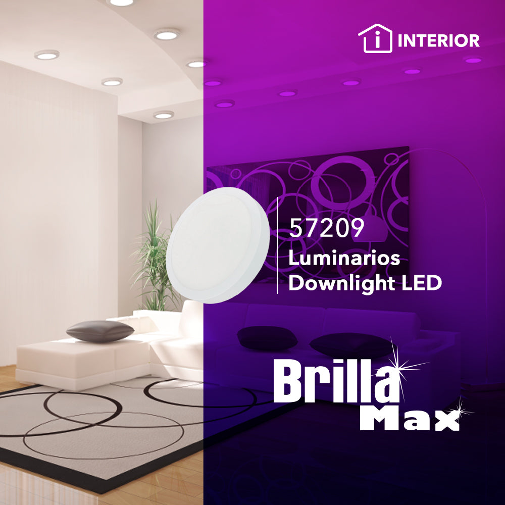 Luminario De LED Sobreponer 24W 6500K