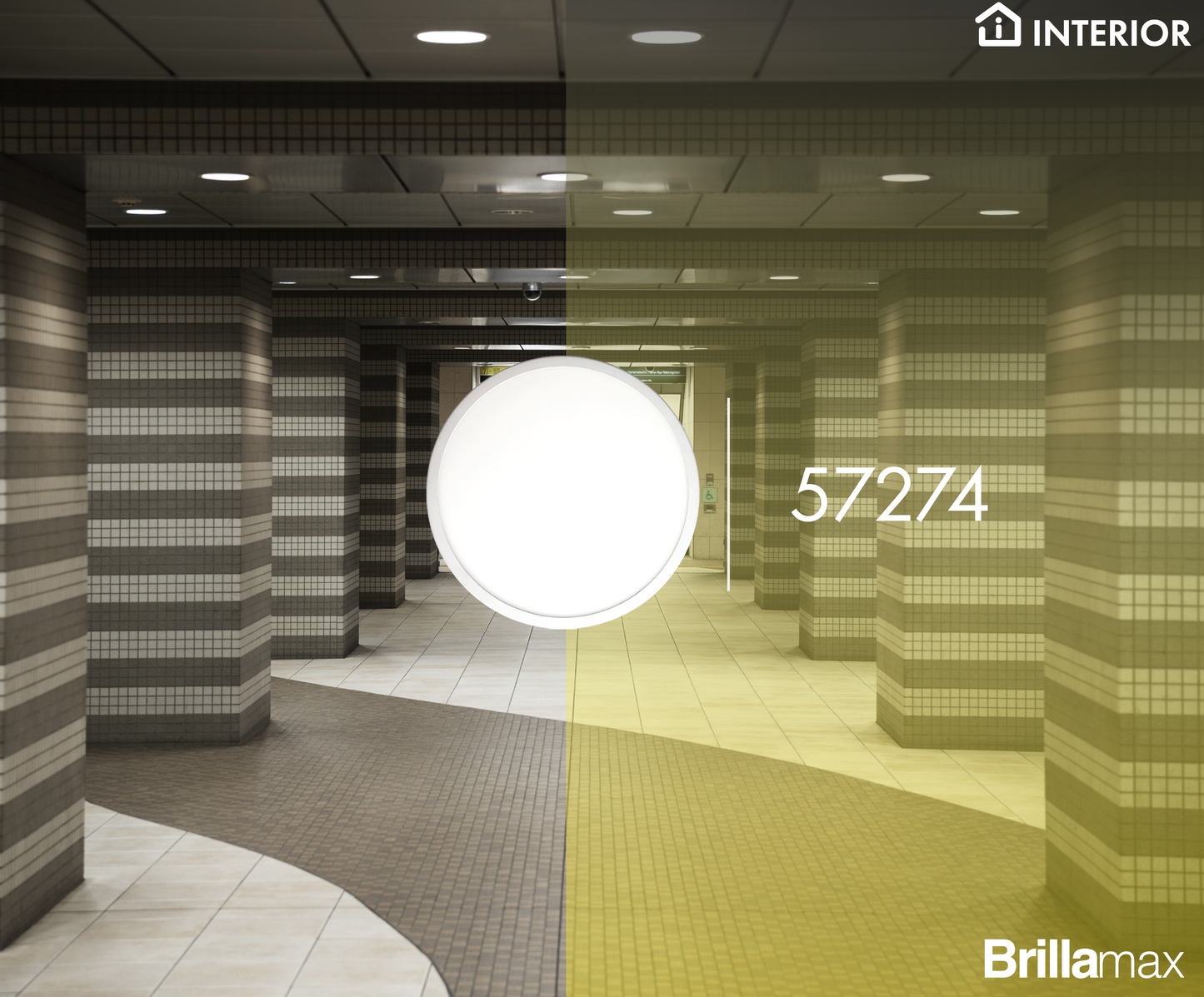 Panel Ajustable Downlight LED 20W 6500K