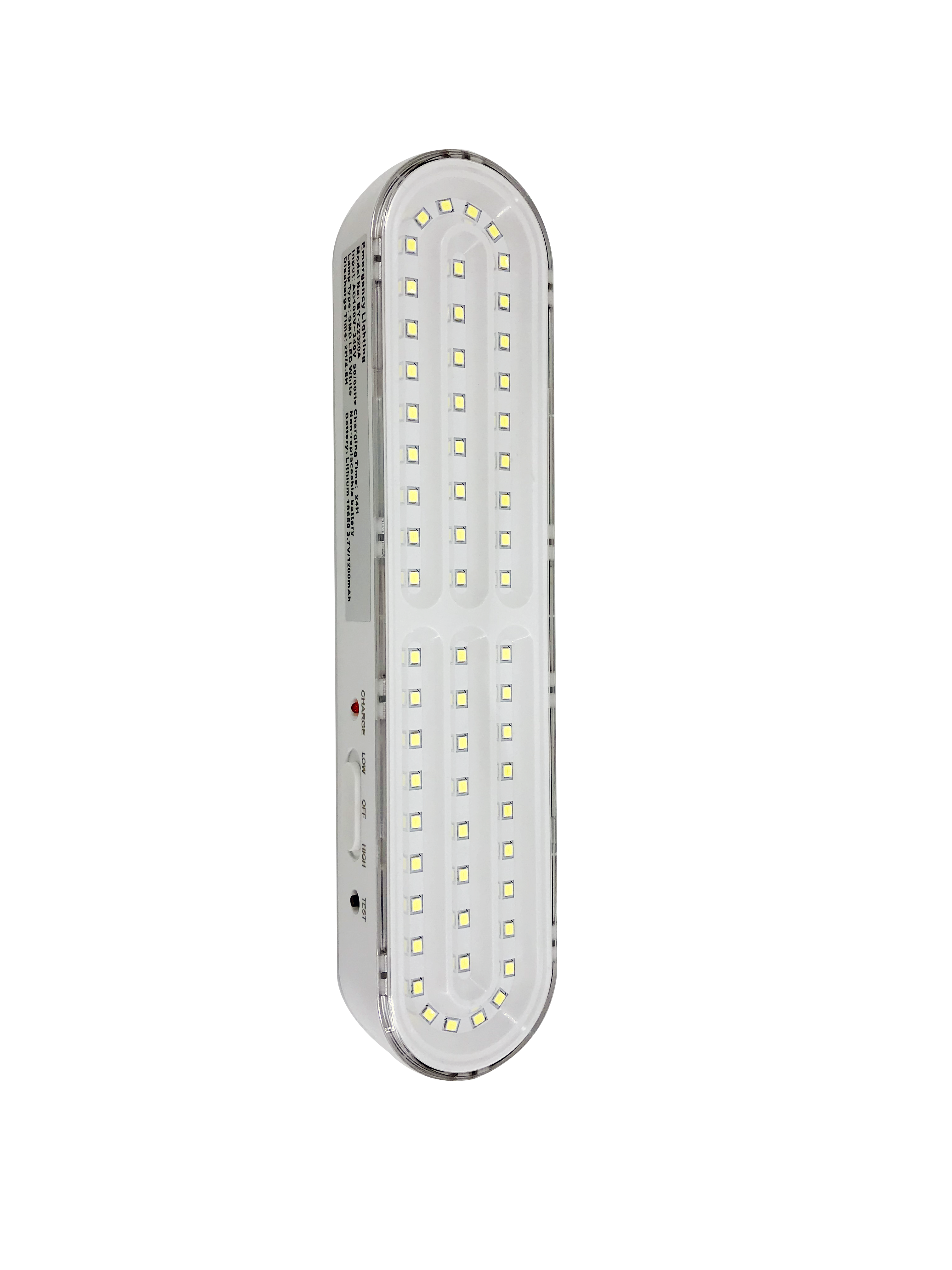 Luces Luz Emergencia 60 Leds Slt Recargable 220v Envios Color Blanco