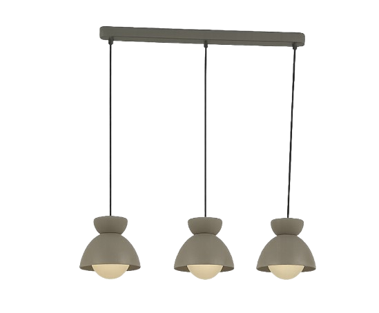 Luminario Decorativo De Metal 3 Luminarias