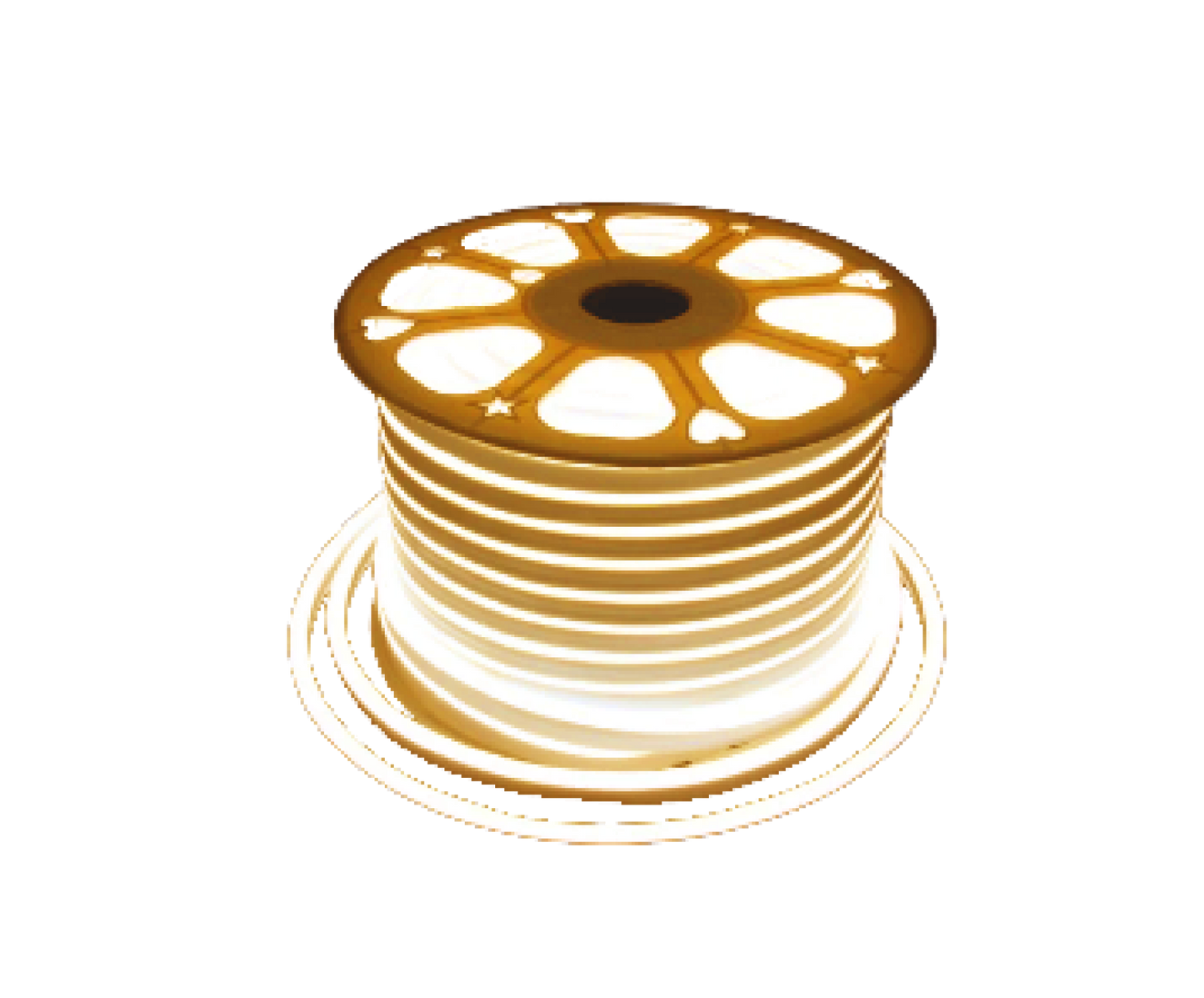 Tira De LED Neón Dorada