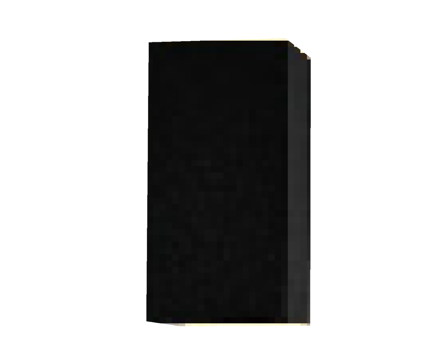 Luminario Arbotante 2*3W LED De Aluminio Terminado Color Negro