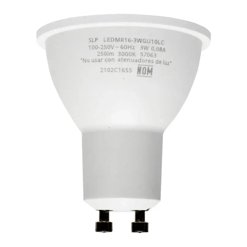 Productos-MR16-LED-3W-base-GU10-luzcálida-3000K-3