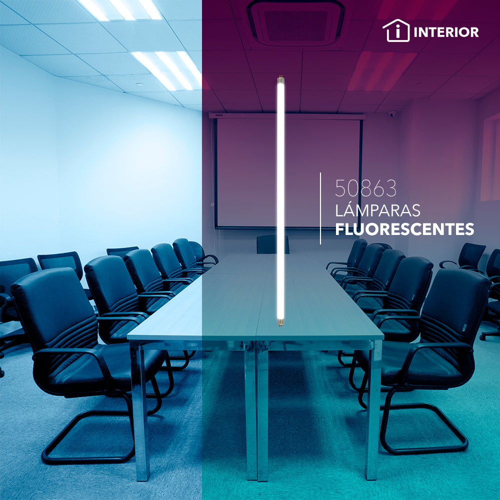 Tubo T5 Fluorescente 28W 6500K 116.3 cm