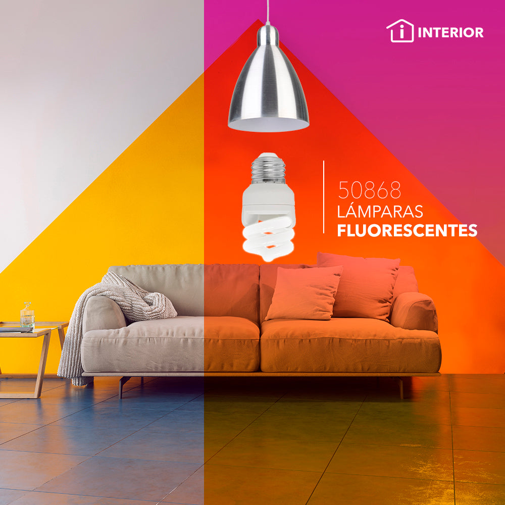Lámpara Fluorescente Compacta 9W 6500K