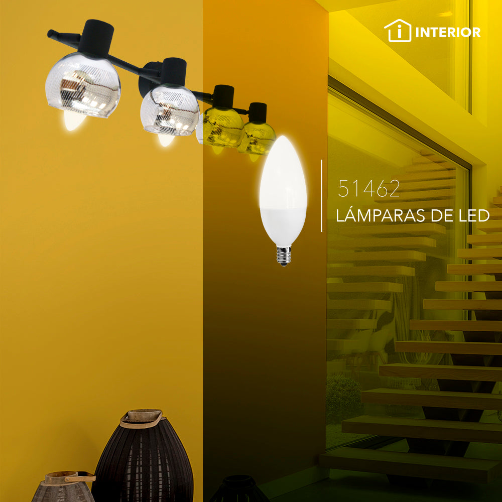 Lámpara LED Tipo Vela 4W 3000K