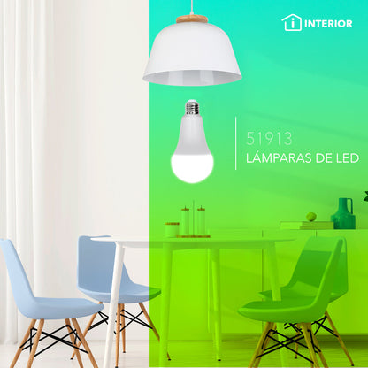 Lámpara Bulbo De LED 20W 6500K