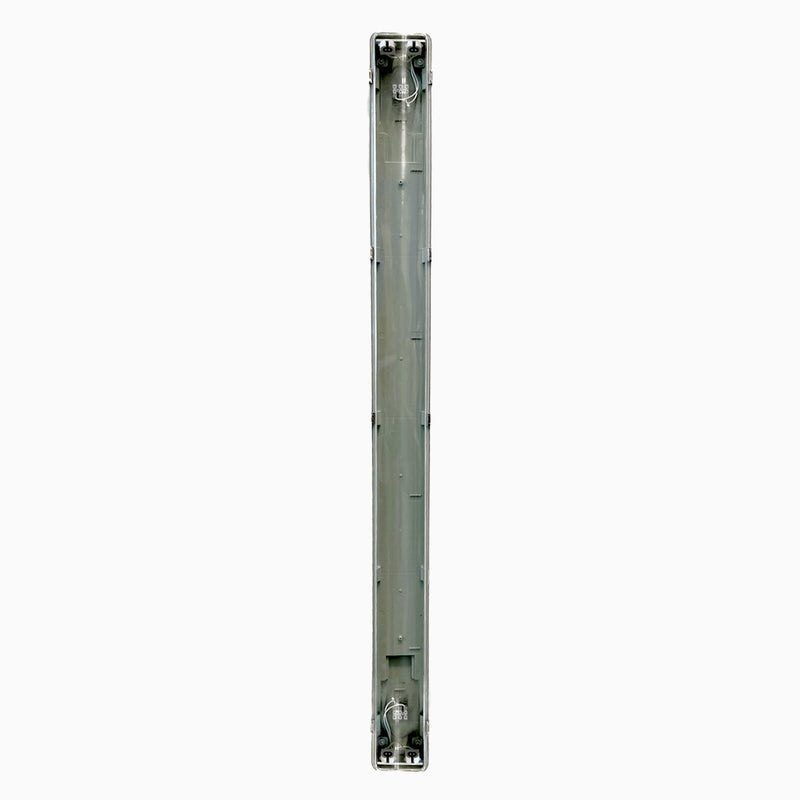 Luminario para 2 tubos T8 a prueba de polvo y agua Eco para sobreponer de 126 cm