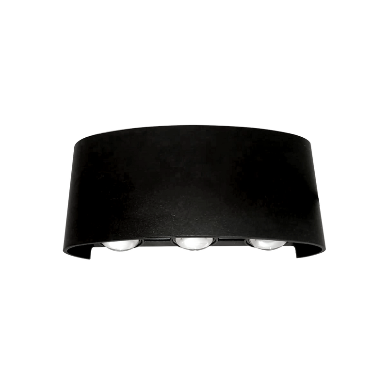 Luminario arbotante para pared LED 6W bidireccional luz cálida 3 000K