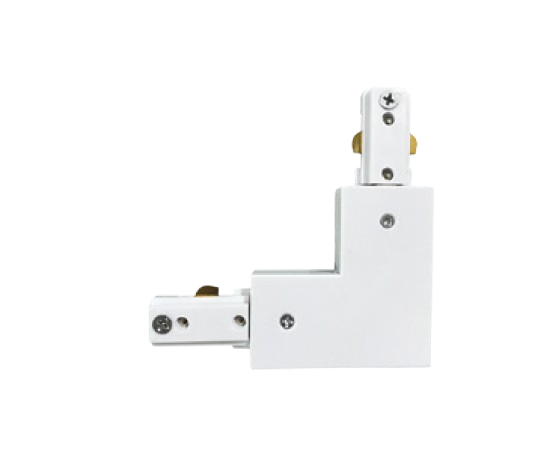 Conector De Policarbonato Para Riel De 3 Vías Tipo L