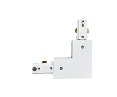 Conector De Policarbonato Para Riel De 3 Vías Tipo L