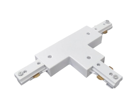 Conector De Policarbonato Para Riel De 3 Vías Tipo T