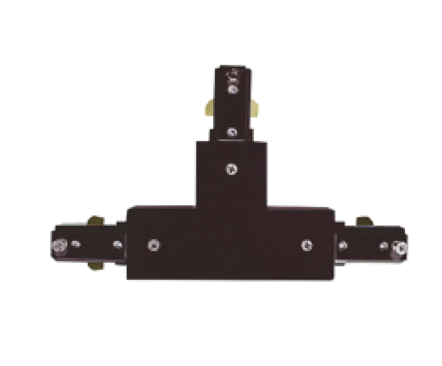 Conector De Policarbonato Para Riel De 3 Vías Tipo T