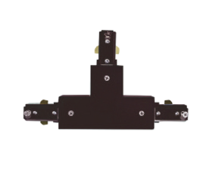 Conector De Policarbonato Para Riel De 3 Vías Tipo T