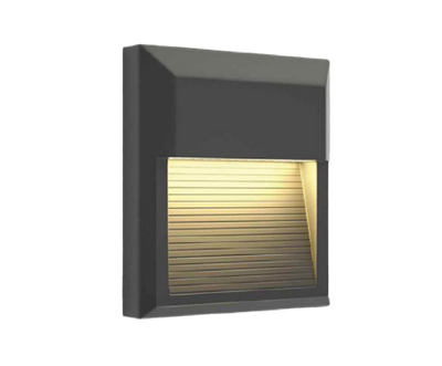 Luminario De Cortesía 3W Rectangular LED Con Cuerpo De PC