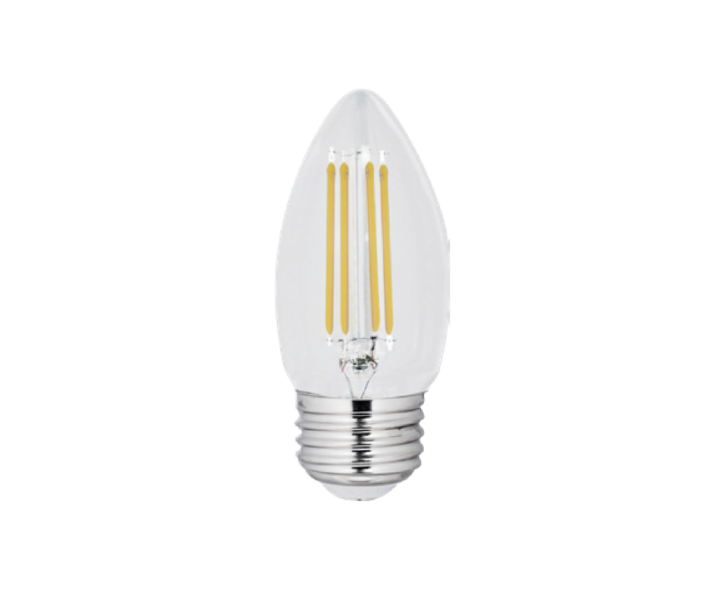 Lampara De LED Tipo Vela De Filamento 4W