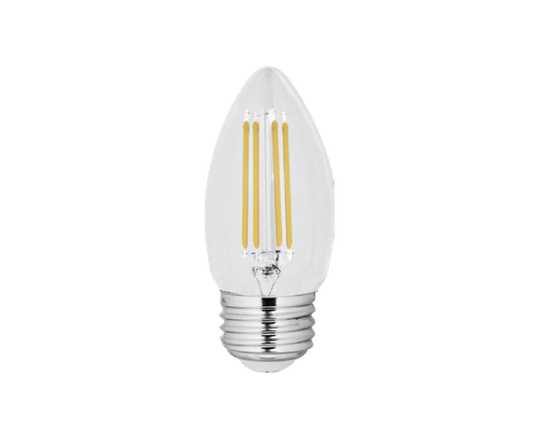 Lampara De LED Tipo Vela De Filamento 4W