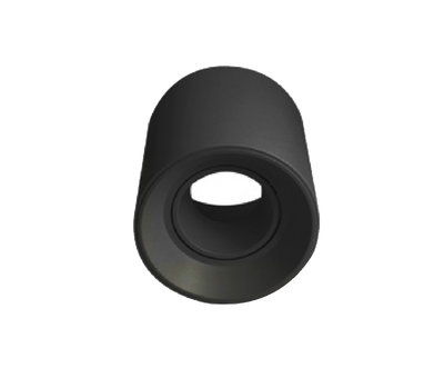 Luminario Para MR16 Circular Negro