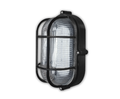 Luminario Arbotante Para Pared LED 7W 6 500K Acabado Hierro Negro