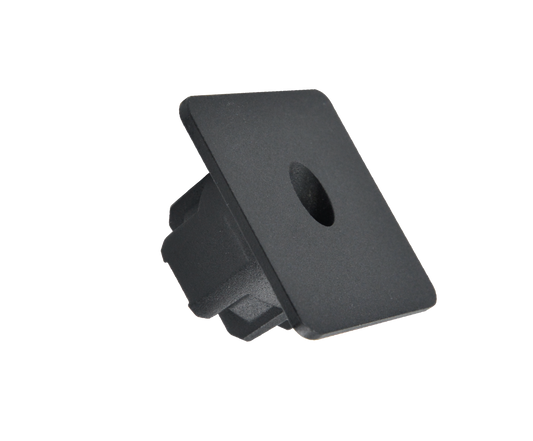 Luminario de LED Tipo Cortesía 2700K Cuadrado Negro