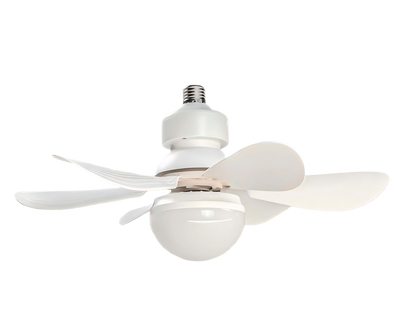 Ventilador Con Luz LED 25W Color Blanco