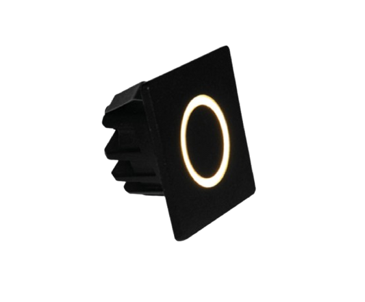 Luminario de LED Tipo Cortesía 2700K Negro