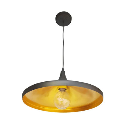 Luminario-decorativo-para-suspender-aluminio-color-negro-interior-arena-dorada-I-1
