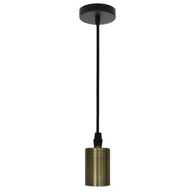 Luminaria Decorativa Para Suspender Verde Bronce
